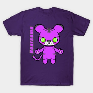 Roarsome Tiger - Purple T-Shirt